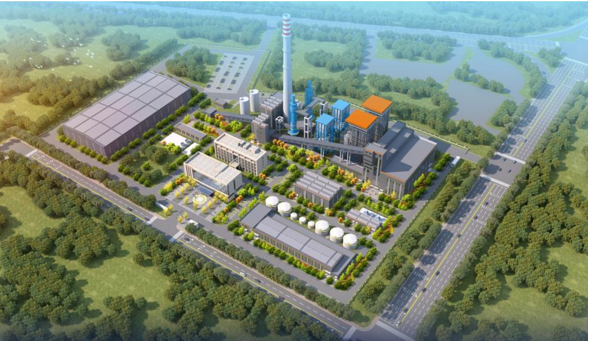 濟陽50MW背壓機組熱電聯(lián)產項目（熱電廠）