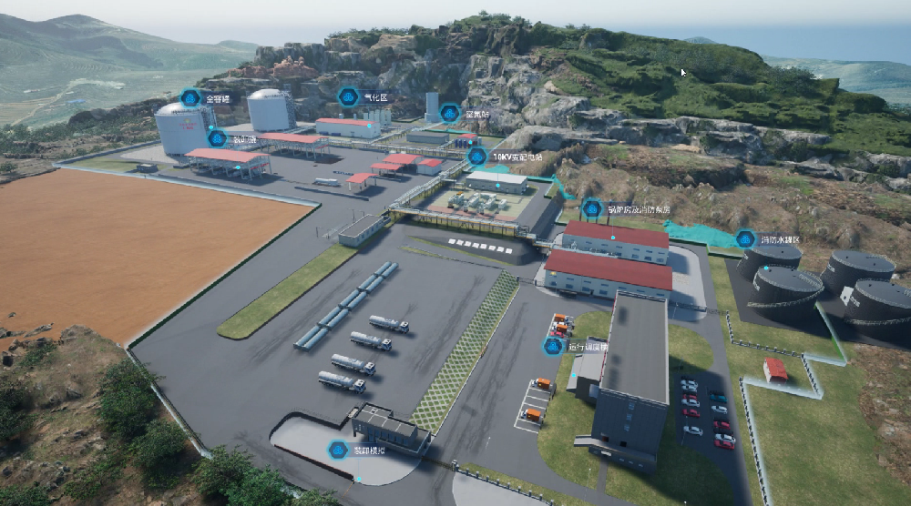 曹范LNG調(diào)峰儲配站智慧運維平臺（智慧運維）